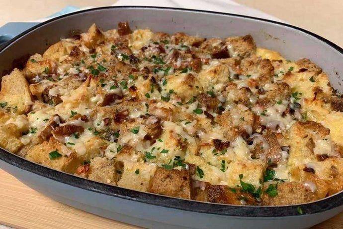 Savory Bread Pudding